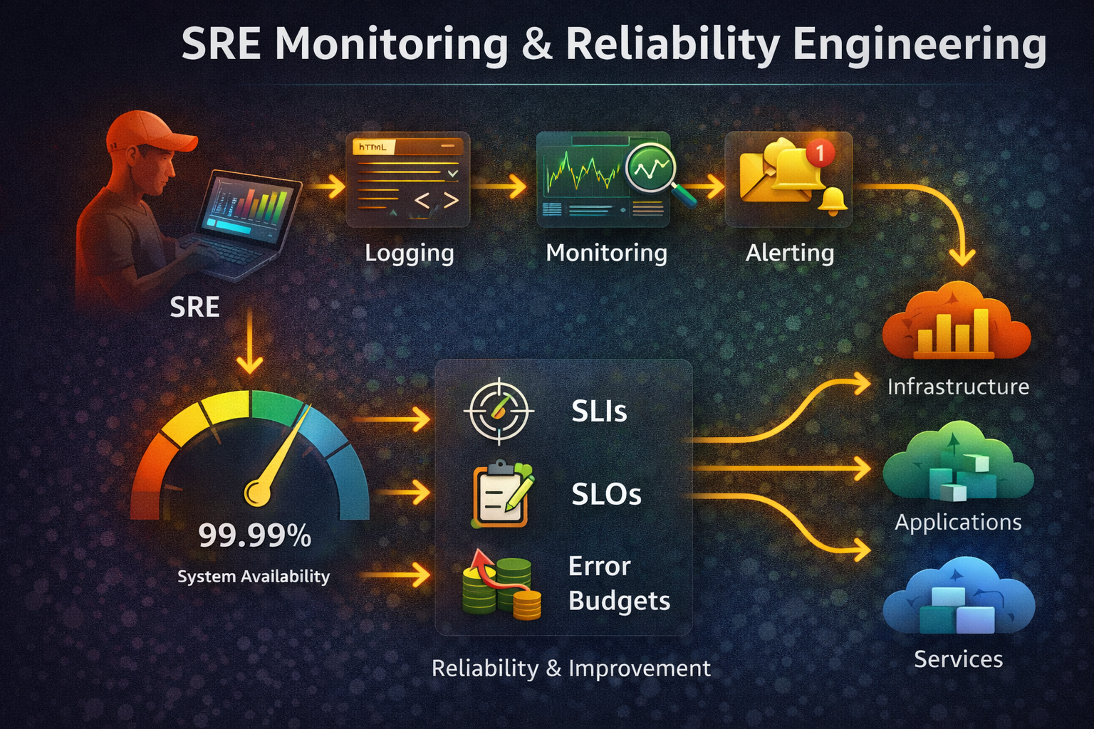 SRE Monitoring Architecture